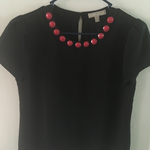Medium Banana Republic Blouse with stone collar - Picture 1 of 3